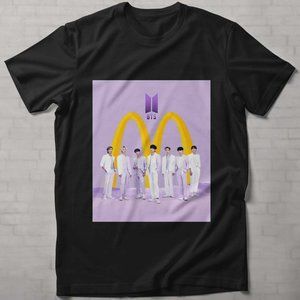 BTS McDonald Collab Funny T-shirt